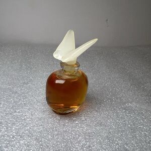 Vtg Mini 1/8 fl oz Travel Size Paula Kent Redken Pique Cologne Butterfly Top